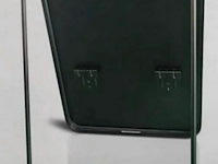 Loxa passpiegel zwart - 45x150 cm - afbeelding 3 van  5