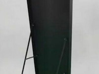 Loxa passpiegel zwart - 45x150 cm - afbeelding 2 van  5