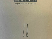 Loxa passpiegel zwart - 45x150 cm - afbeelding 5 van  5