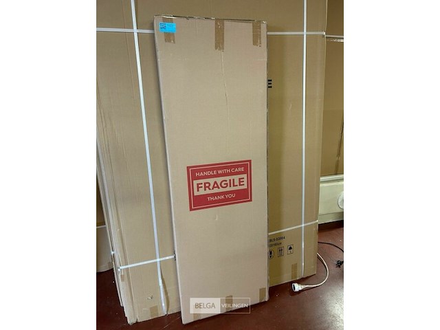 Loxa passpiegel zwart - 45x150 cm - afbeelding 4 van  5