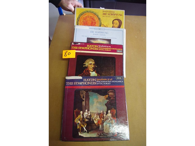 Lp verzameling klassieke muziek - afbeelding 1 van  1
