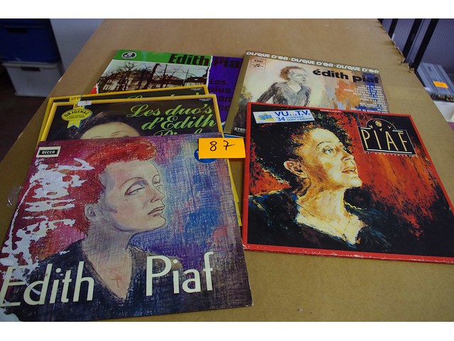 Lp's edith piaf - afbeelding 1 van  1