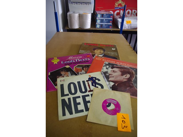Lp's en single louis neefs - afbeelding 2 van  3