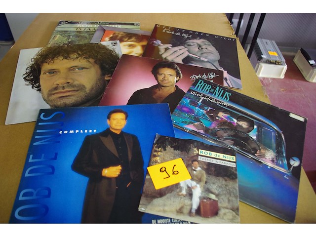 Lp's en single rob de nijs - afbeelding 1 van  1