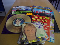 Lp's en singles claude françois - afbeelding 1 van  2