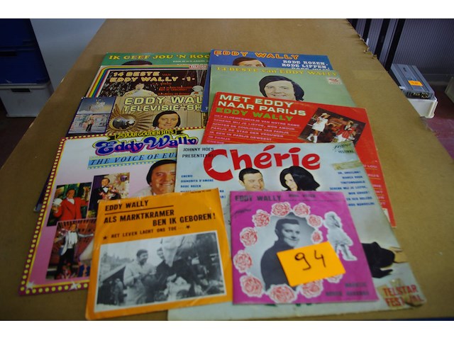 Lp's en singles eddy wally - afbeelding 1 van  1