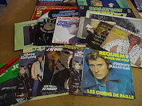 Lp's en singles j. hallyday - afbeelding 2 van  2