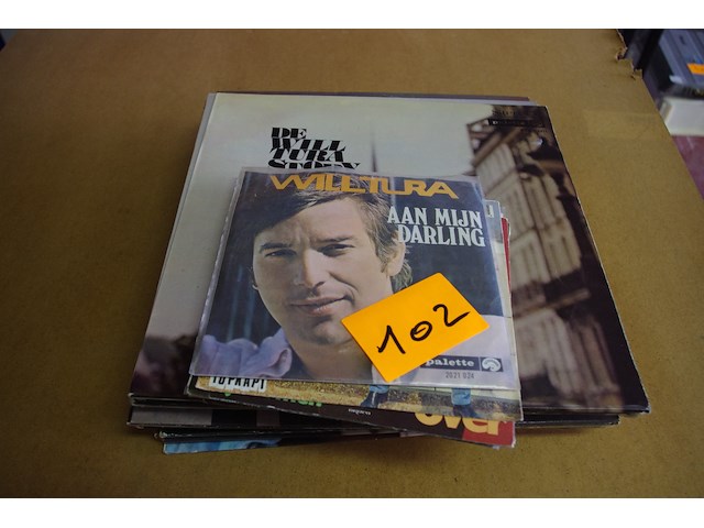Lp's en singles will tura - afbeelding 1 van  3