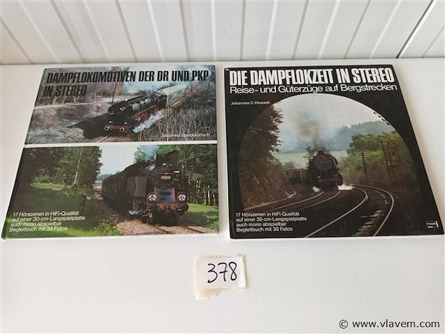 Lp’s stoomlocomotieven. 2 stuks - afbeelding 1 van  6