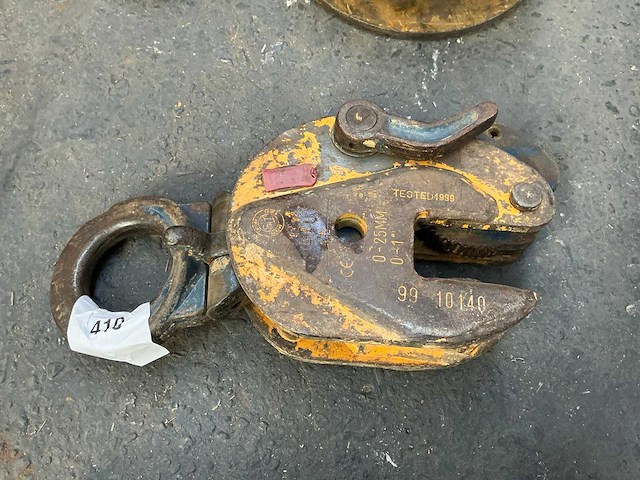 Ltu 4t - platenklem van 0 mm tot 25 mm dikte - afbeelding 1 van  4