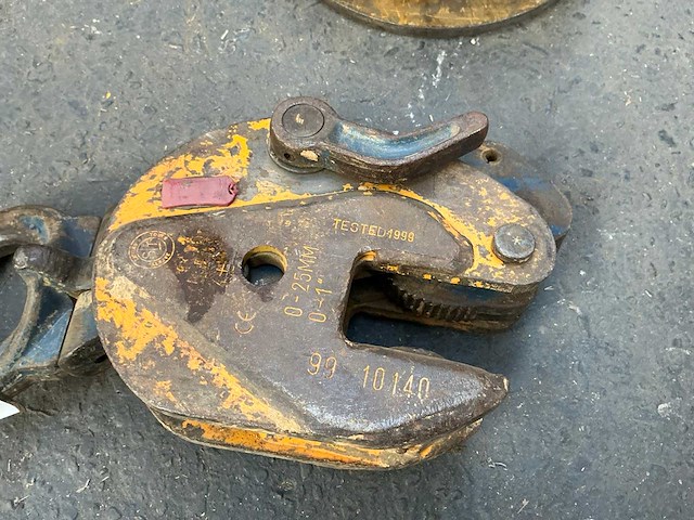 Ltu 4t - platenklem van 0 mm tot 25 mm dikte - afbeelding 3 van  4