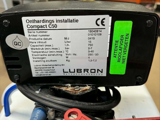 Lubron compact c 50 hydraulische krachtbron - afbeelding 7 van  7