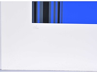 Luc peire - geometrisch abstract - zeefdruk - 1/130 - afbeelding 4 van  8