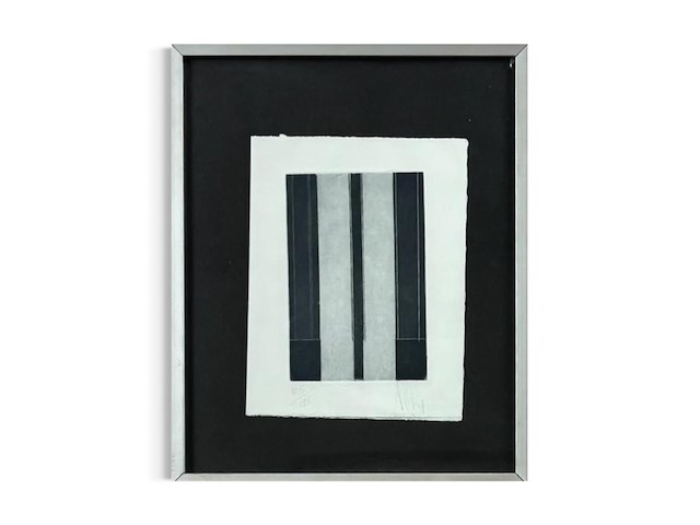 Luc peire - gesigneerde ets - afbeelding 1 van  1