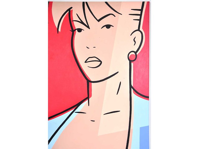 Luc verschuuren - pas de feu - acryl op doek - 120x180 cm - afbeelding 10 van  13