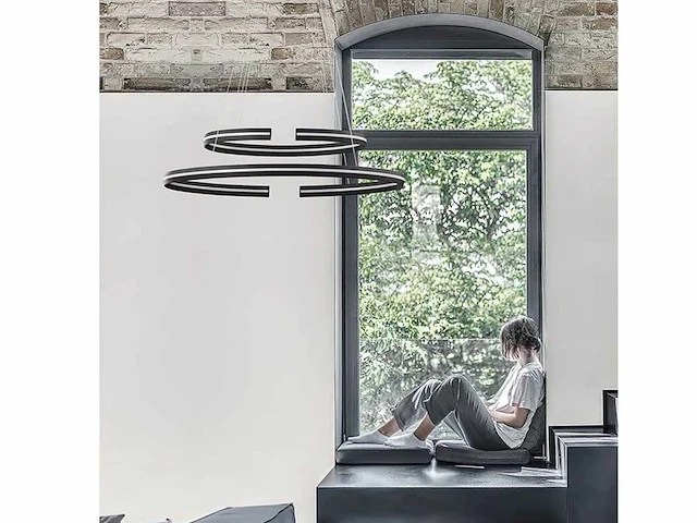 Luce ambiente clarke design hang lamp 120 cm - afbeelding 2 van  10