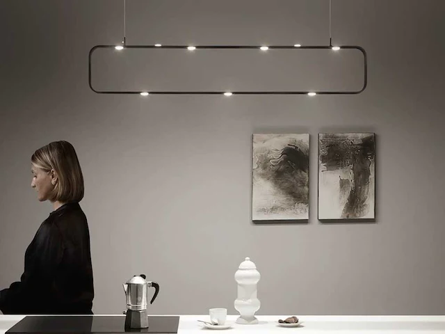 Luce ambiente design led moka hanglamp - afbeelding 1 van  7