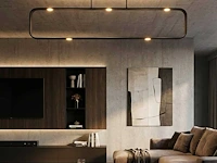 Luce ambiente design led moka plafondlamp