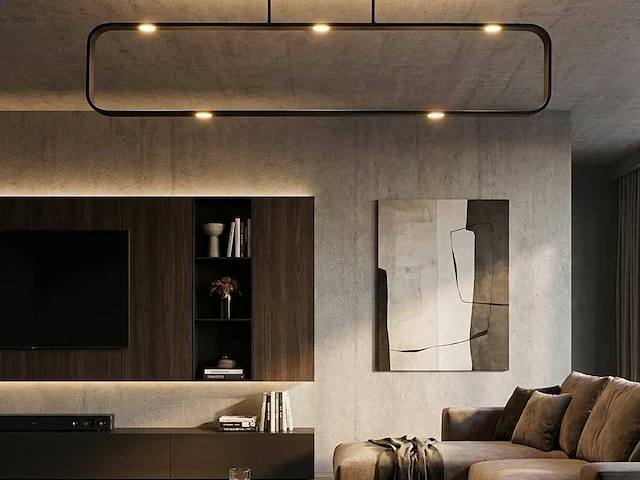 Luce ambiente design led moka plafondlamp - afbeelding 7 van  7