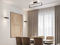 Luce ambiente design led moka plafondlamp - afbeelding 6 van  8