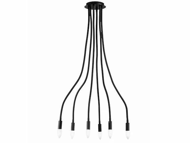 Luce ambiente lover nero design plafondlamp - afbeelding 10 van  11