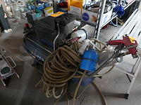 Luchdrukcompressor airpower + 3 verfspuitpistolen - afbeelding 2 van  5