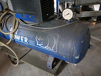 Luchdrukcompressor airpower + 3 verfspuitpistolen - afbeelding 5 van  5