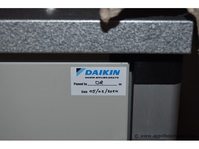 Luchtbehandelingskast, daikin, werking niet gekend - afbeelding 2 van  2