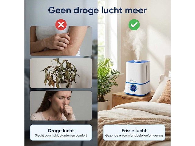 Luchtbevochtiger 3,5l (3x) - afbeelding 3 van  8