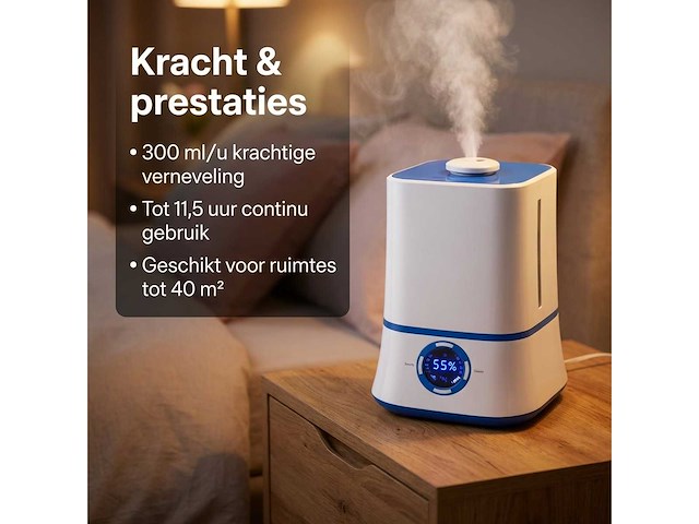 Luchtbevochtiger 3,5l (5x) - afbeelding 7 van  8