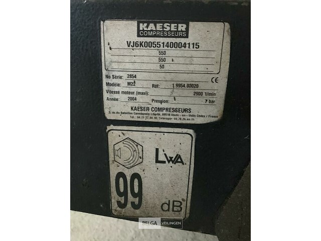 Luchtcompresseur - afbeelding 2 van  2
