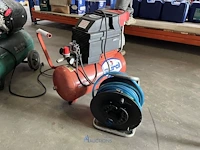 Luchtcompressor eurol tr 255 met luchtdarmhaspel
