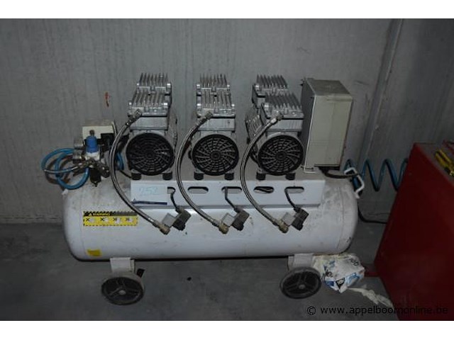 Luchtcompressor, hbm, hbm 70 filter pro low noise compressor, werking niet gekend - afbeelding 1 van  2