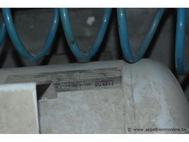 Luchtcompressor, hbm, hbm 70 filter pro low noise compressor, werking niet gekend - afbeelding 2 van  2