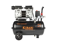Luchtcompressor kibani 24l black - afbeelding 7 van  7