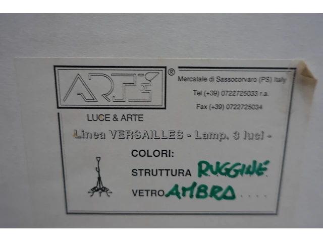 Luchter luce&arte - afbeelding 2 van  2