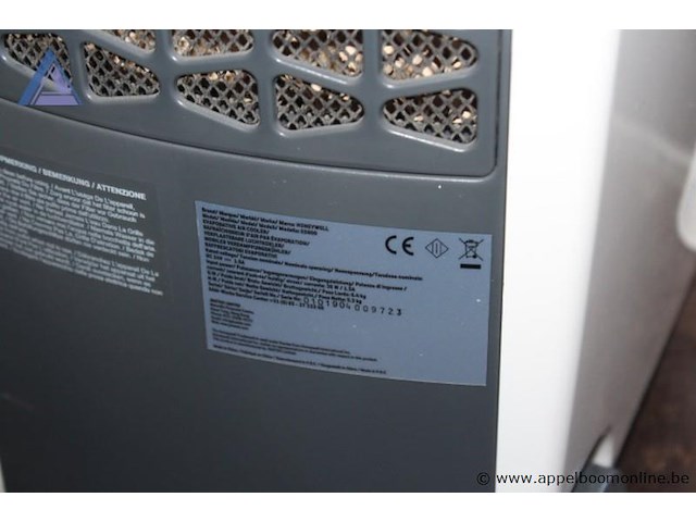Luchtkoeler, honeywell, mn10cesww, 220-240v, 973w, koelmiddel r410a (0.49kg, gwp 2088, co2 equivalent 1.02t), werking niet gekend - afbeelding 2 van  2