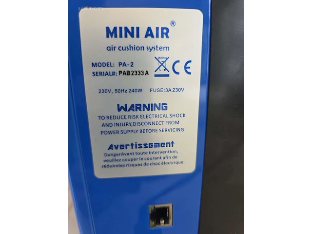 Luchtkussenmachine mini air pro - afbeelding 4 van  4