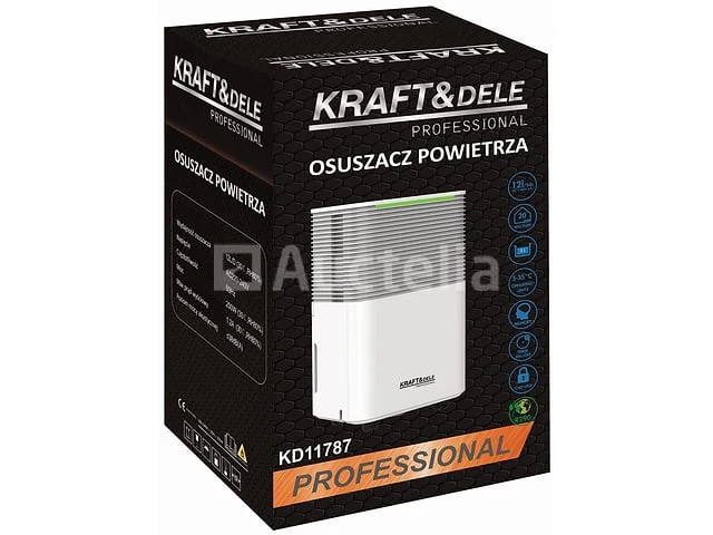 Luchtontvochtiger 12l/24h 200w - afbeelding 3 van  3