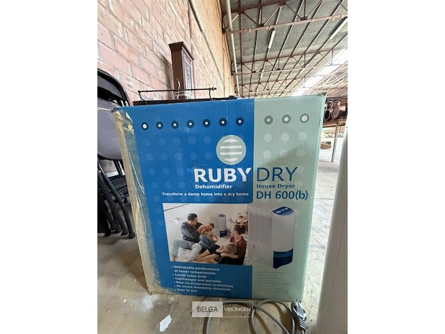 Luchtontvochtiger ruby dry dh600 - afbeelding 4 van  5