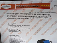 Luchtslanghaspel 15 meter, 20 bar - afbeelding 8 van  8