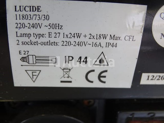Lucide lamp met 2 fittingen - afbeelding 3 van  3