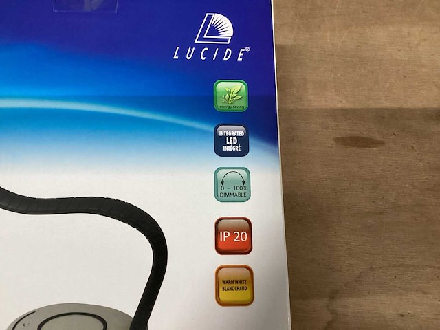 Lucide zoft bureaulamp led dimbaar (10x) - afbeelding 2 van  7