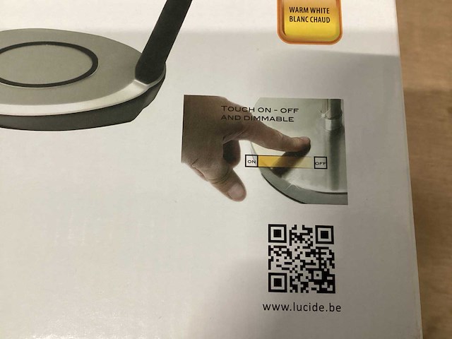Lucide zoft bureaulamp led dimbaar (10x) - afbeelding 3 van  7