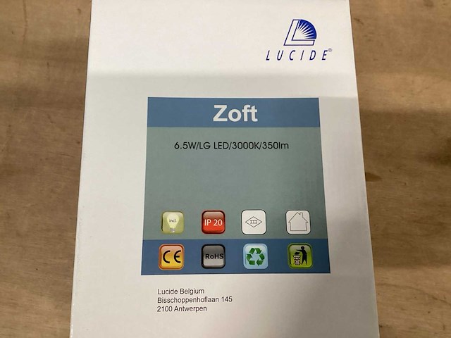 Lucide zoft bureaulamp led dimbaar (10x) - afbeelding 5 van  7