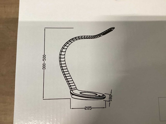 Lucide zoft bureaulamp led dimbaar (10x) - afbeelding 6 van  7