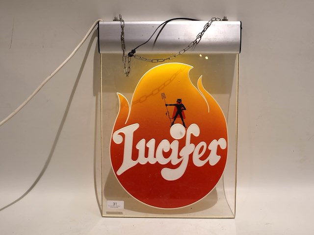 Lucifer lichtreclame - afbeelding 1 van  7