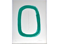 Lucio fontana - concetto spaziale - kleurenaquatint - afbeelding 2 van  6