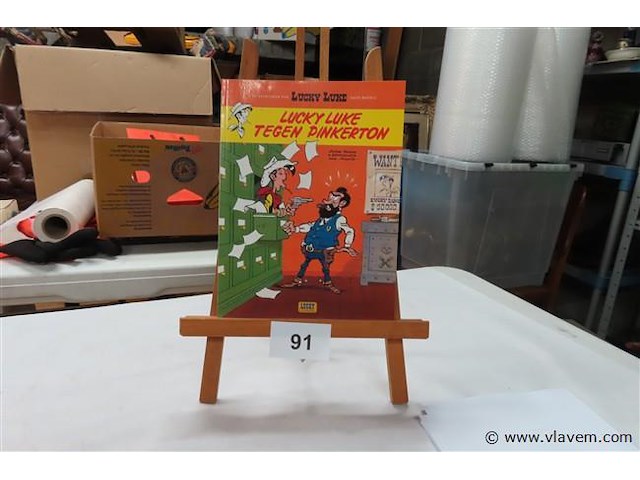 Lucky luke tegen dinkerton - afbeelding 1 van  2