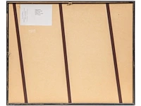 Ludger gerdes (1954-2008), 'kunst', 1989, watercolour on paper, 23.5 x 34 cm. (9 1/4 x 13.39 in.), frame: 34.5 x 42.5 cm. (13.58 x 16.73 in.) - afbeelding 3 van  4